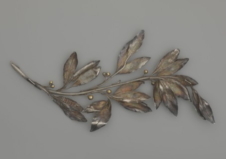 Laurel branch; creator, Paderewski, Ignacy Jan 1860–1941; end of 19th century; unknown locality;