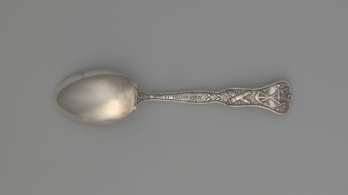 Souvenir spoon, Gorham Mfg. Co. Providence; goldsmith's manufactory; fl. 1865- role classification