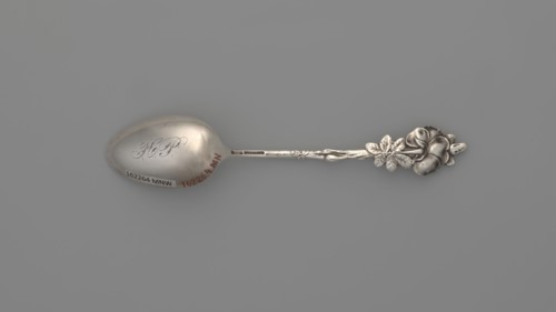 Souvenir spoon, Reed & Barton Taunton; goldsmith's firm; fl. 1840–, maker's role / corporate