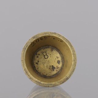 Gwicht, Szewczykowski, Roman 1849–1901 provenance; measures and weights: weight in the shape of a