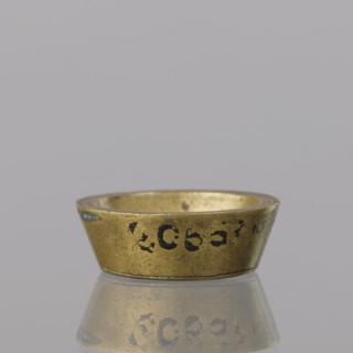 Gwicht; creator, Szewczykowski, Roman 1849–1901 associated name. In the shape of a truncated cone,