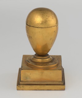 Inkwell, maker, Tadeusz Bylewski 1866–1939 personal entry; early 19th century, France, inkwell;
