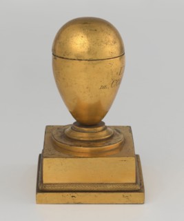 Inkwell, early 19th century, France, by Tadeusz Bylewski 1866–1939, inkwell; height 13.5 cm, width
