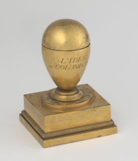 Inkwell, unknown creator; early 19th century, France, inkwell; maker possibly Tadeusz Bylewski