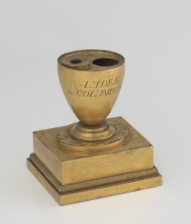 Inkwell, early 19th century, France, maker, attributed to Tadeusz Bylewski 1866–1939; inkwell;