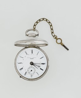 Pocket watch with key, Eardley Norton fl. 1770–1792; born 1728, died 1792, casemaker APD Germany;