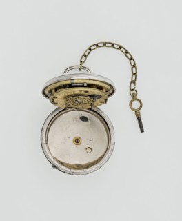 Pocket watch with key, Norton, Eardley fl. 1770–1792 born 1728, died 1792. Casemaker active in