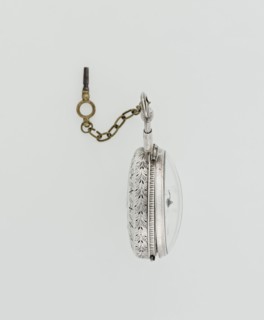 Pocket watch with key, maker: Norton, Eardley fl. 1770–1792 born 1728, died 1792. Casemaker: APD