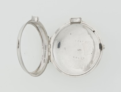 Pocket watch with key, Norton, Eardley fl. 1770–1792 born 1728, died 1792. Casemaker Germany, 3rd