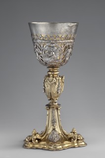 Mass chalice, Schwestermüller, David I fl. 1628–1678 goldsmith; Prayer in the Garden of Olives,