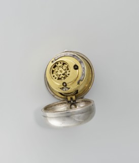 Pocket watch by Joseph Zeidlmayr fl. first half of the 18th century. Watch in a double case: outer