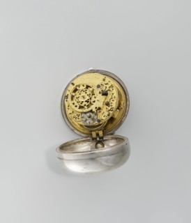 Pocket watch by Joseph Zeidlmayr fl. first half of the 18th century. Watch in a double case: outer