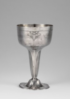 Art Nouveau silver cup, Orivit AG Cologne; goldsmith's manufactory; 1894–1905; 1906–1914 after