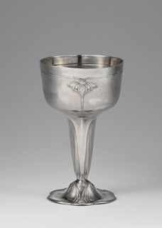 Art Nouveau silver cup by Orivit AG Cologne; goldsmith's manufactory; 1894–1905; 1906–1914