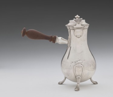 Coffee pot by F. Picard fl. ca. 1798–ca. 1809. Silver coffee pot, height 46.0 cm, width 8.5 cm,