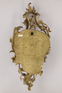 Cartel clock by Franciszek Gugenmus 1740–1820, 2nd half of the 18th century, Poland Warsaw. Bronze