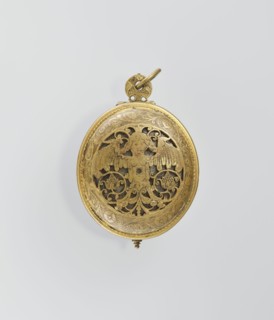Pectoral watch, maker: I. Stosch fl. 1st half of 17th century. Baroque, 17th century mechanism