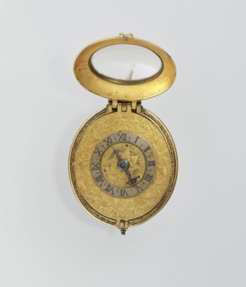 Pectoral watch, Stosch, Israel fl. 1st half of 17th century watchmaker, baroque, floral ornament,