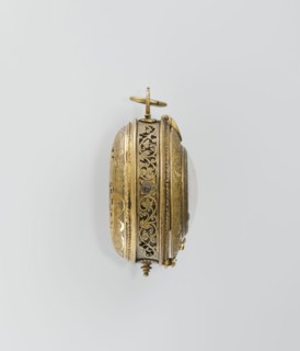 Pectoral watch, Stosch, Israel fl. 1st half of 17th century watchmaker, baroque, floral ornament,