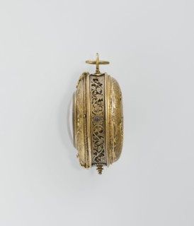 Pectoral watch, Stosch, Israel fl. 1st half of 17th century watchmaker, baroque, floral ornament,