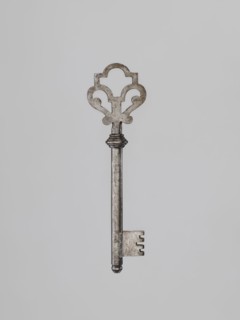 Key, Roman Szewczykowski 1849–1901 — 19th century. Locksmithing key with a full shaft ending in a