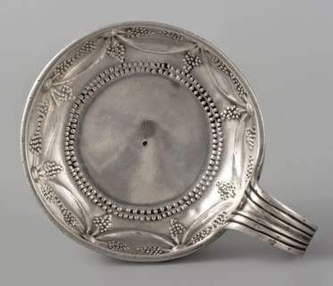 Bowl, Jean-Joseph X goldsmith, scrap - purchase, tableware element; bowl with engraved inscription