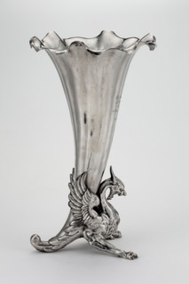 Vase, Grachev Brothers St. Petersburg; silversmith's factory; fl. 1866–1918; role: factory;