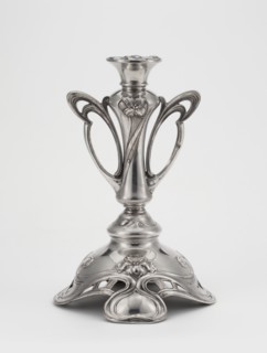 Platter base by Gedlitzka & Söhne Vienna; goldsmith's workshop; fl. ca. 1857-?, Art Nouveau, plated