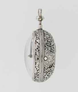Pocket watch by Carl Willougby, 2nd quarter of the 18th century, London, England. Silver pocket