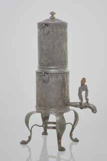 Coffee maker by Stephan Mayerhofer fl. 1818–1852, goldsmith; 1835, Vienna, Austria. Vessel with