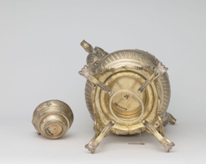 Kettle with warmer, Aucoc, André goldsmith, tableware items, kettles, 1887–1911, France, Paris;