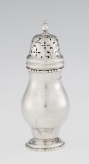 Powdered sugar bowl, powdered sugar bowl, maker: Harrod's Stores Ltd London seller, maker: