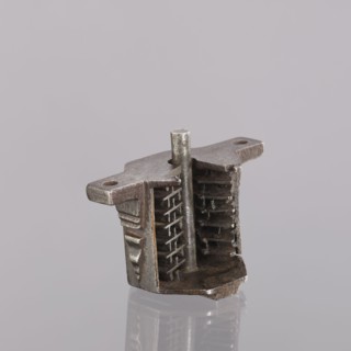 Castle register, unknown author; single-sided register with a key pin; octagonal plates; bottom
