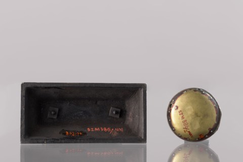 Watch stand with watch, Königlich-Preussische Eisengiesserei in Berlin fl. 1804–1874 ironworks or