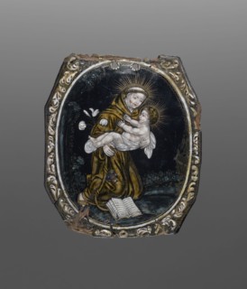 Plaque with a depiction of the Duke of Champagne and the Bishop of Beauvais, Nouailher, Colin fl.