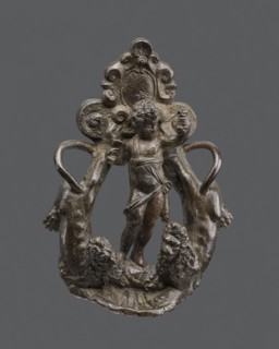 Door knocker with a figure of Bacchus, attributed to the circle of Nicolo Roccatagliata,
