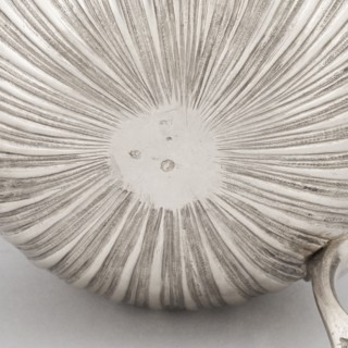 Chocolate jug, maker: Edme-Pierre Balzac fl. 1739–1781, goldsmith. Pear-shaped chocolate jug