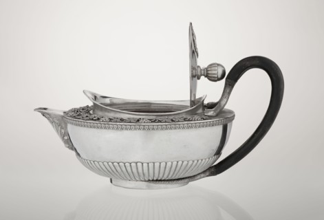 Teapot, Rundell Bridge & Rundell fl. ca. 1788–1845 goldsmith's firm, Scott, Digby & Smith, Benjamin