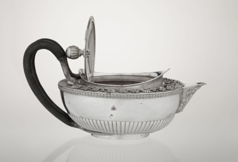 Teapot, Rundell Bridge & Rundell fl. ca. 1788–1845 goldsmith's firm, Scott, Digby & Smith, Benjamin