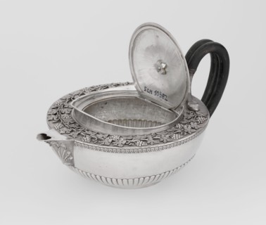 Teapot, Rundell Bridge & Rundell fl. ca. 1788–1845 goldsmith's firm; Scott, Digby & Smith, Benjamin