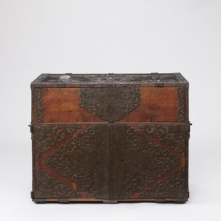Cabinet, late 17th century, Northern Germany or Poland — cuboid storage piece height 70.1 cm, width