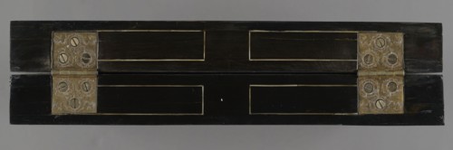 Chess, mill and backgammon box; maker, games; flower vases; chess; ; plant decoration; Baroque