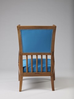 Armchair Berzera, pre-war collection. ARMCHAIR-BERZERA with a slender backrest and sides equal in