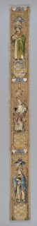 Fragment of embroidery, embroidery, Goluchów Greater Poland Voivodeship, saints: Catherine of