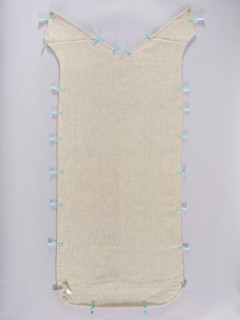 Back of the chasuble, fabrics, metal threads, liturgical vestments, Turkish fabrics, fragments of