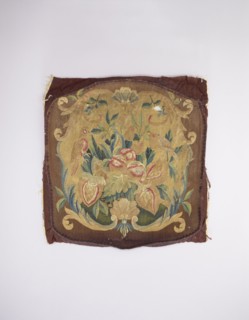 Tapestry upholstery for the seat and backrest of an armchair, unknown author, unknown provenance;