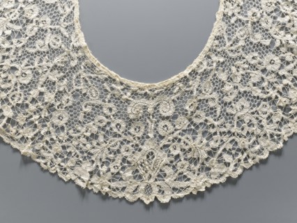 Collar, floral ornaments, fashion, women's fashion, lace, lace collar with mesh connections and