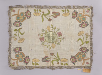 Church napkin, gift; church paraments; flowers; Evangelical church fittings; Sielec Swietokrzyskie
