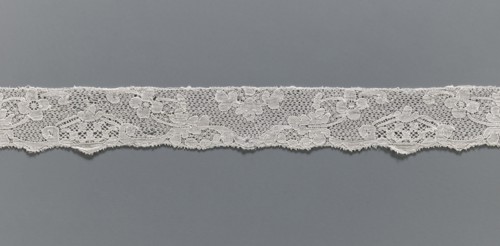 Lace fragment, reprovenance noted, lace, Malines Mechelen lace, Henryków Heinrichau, varied