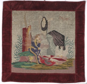 Wall-hanging picture, wall-hangings, November Uprising 1830–1831, embroidery, White Eagle coat of